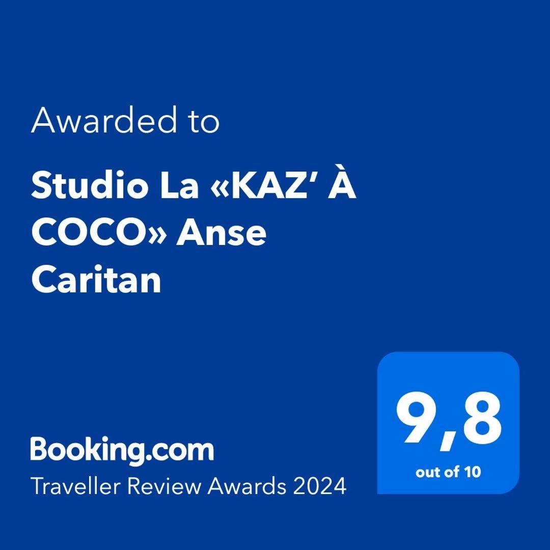 Studio La «Kaz' A Coco» Anse Caritan سانت آن المظهر الخارجي الصورة